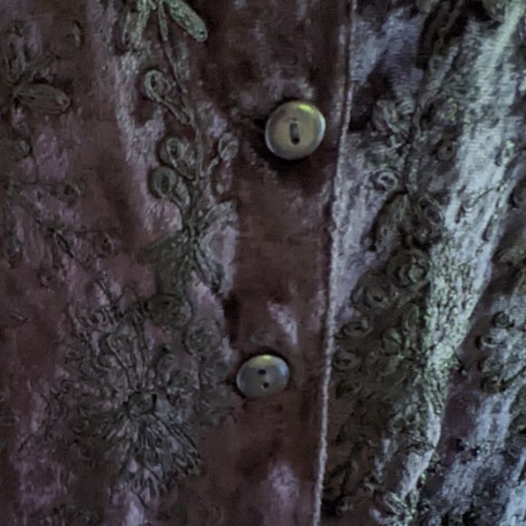 Orvis Rayon Velvet Embroidered Vest - Picture 3 of 9